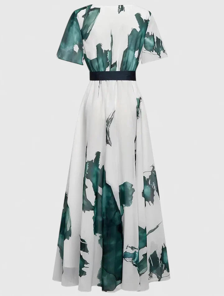 CHEYENNE – ELEGANT WRAP MAXI DRESS