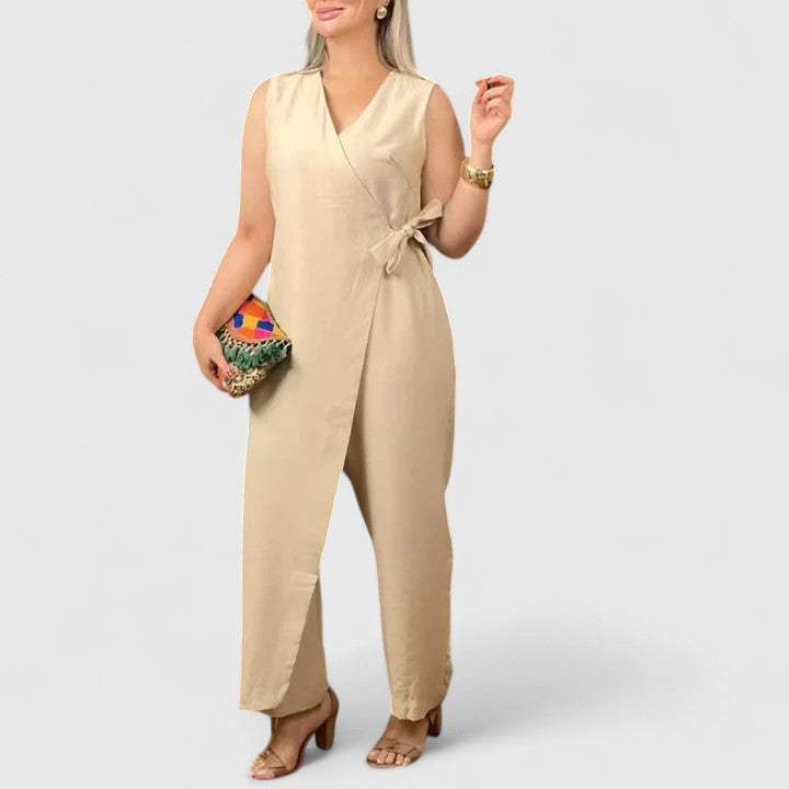 JENNA – WRAP CHARM JUMPSUIT