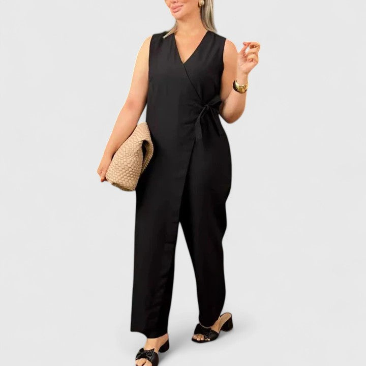 JENNA – WRAP CHARM JUMPSUIT