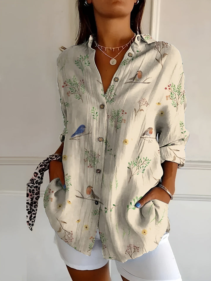 Noelle - Feminine Summer Blouse